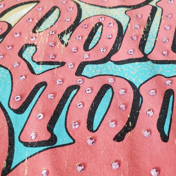 Rolling Stones Rhinestone Top - Picture 3 of 6